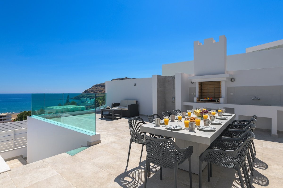 Villa Hermes in Lindos with pool & jacuzzi gallery image 5