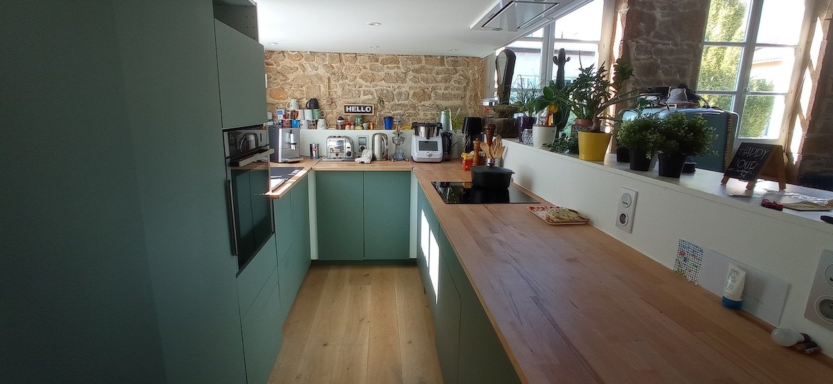 Lyon : typical loft flat 10 guests max gallery image 5