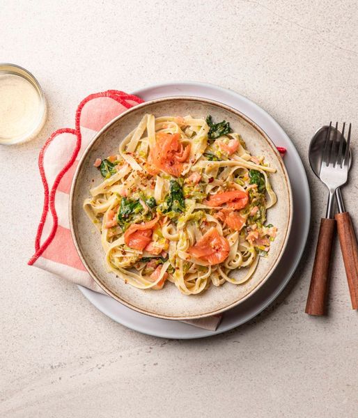 Photo of Nitída’s Silky Leek & Trout Tagliatelle