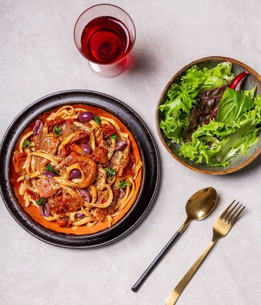 Photo of Beef Arrabiata Pasta