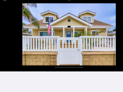 Large, Wonderful Family Beach Escape Steps to Surf