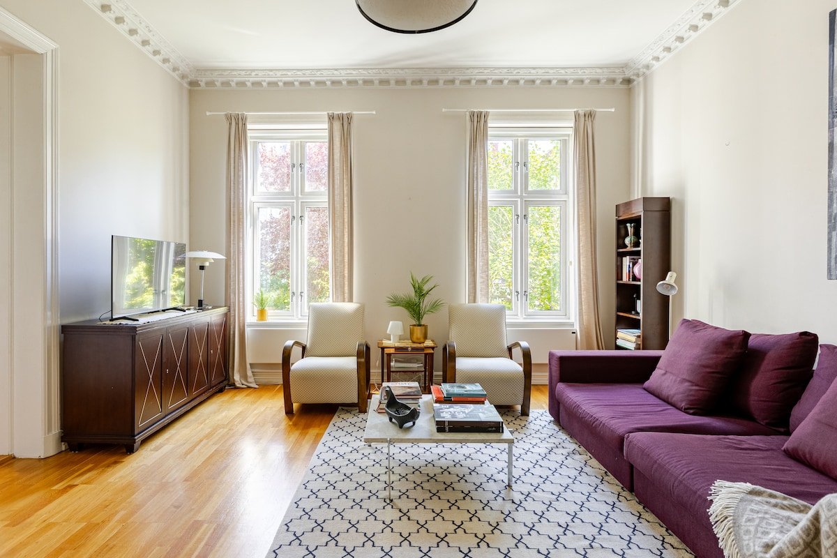 Oslo Luxury Family home 140m2 3/4bed Royal palace gallery image 2