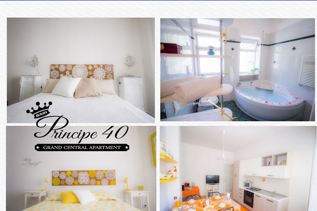 BARI GRAND CENTRAL APARTMENT – JACUZZI – FREE WIFI gallery image 2