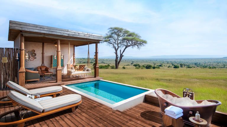 Private Sundeck with Heated Private Pool- One Bedroom Luxury Villa - Private Sundeck with Heated Private Pool- One Bedroom Luxury Villa