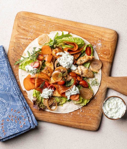 Photo of Chicken & Tzatziki Wrap