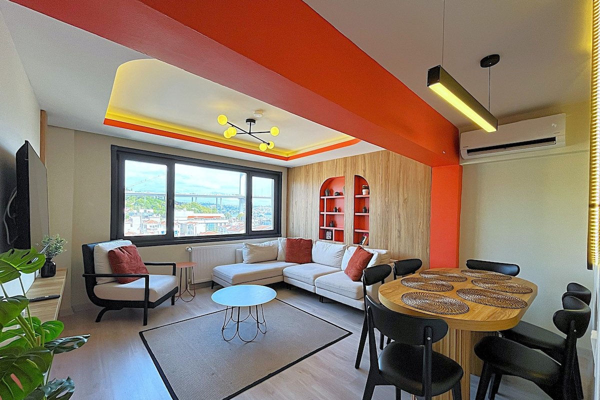 Magnificent Duplex with Bosphorus View in Ortakoy gallery image 2