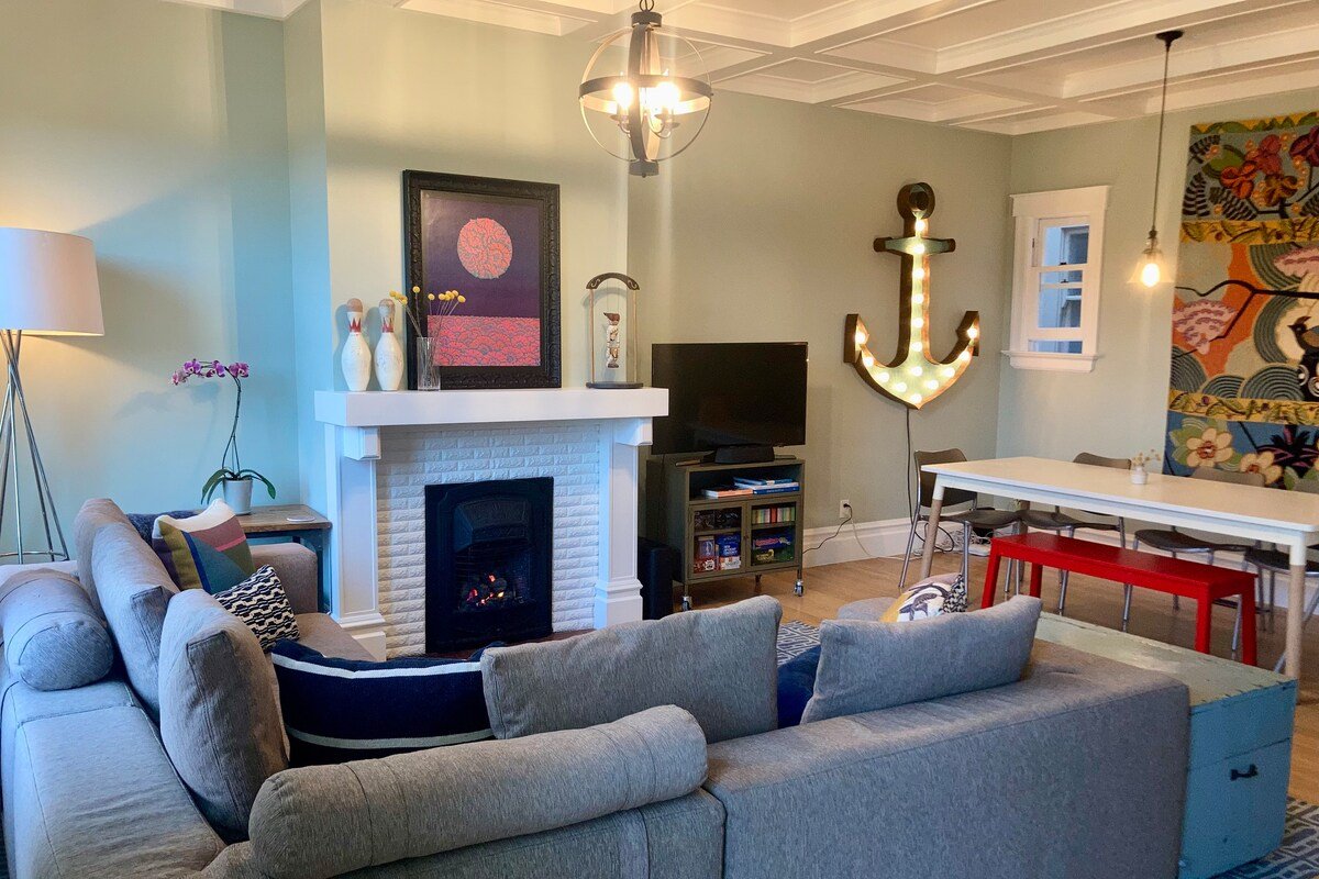 Sweet Edwardian NOPA 3Bd w/Views & Parking gallery image 4