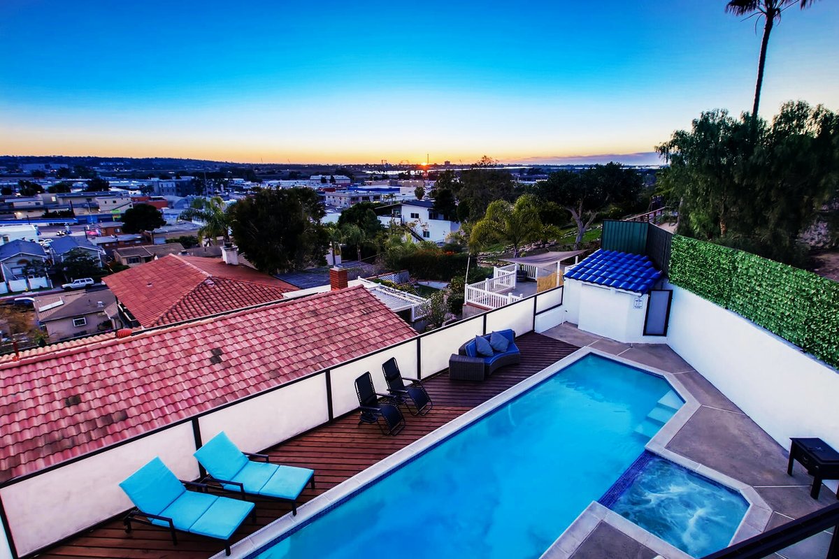 San Diego Villa with pool, spa & sunset views – S5