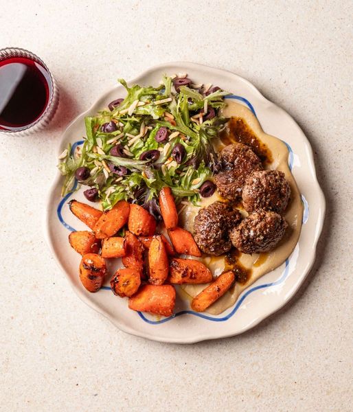 Photo of Moroccan Beef Meatball Platter