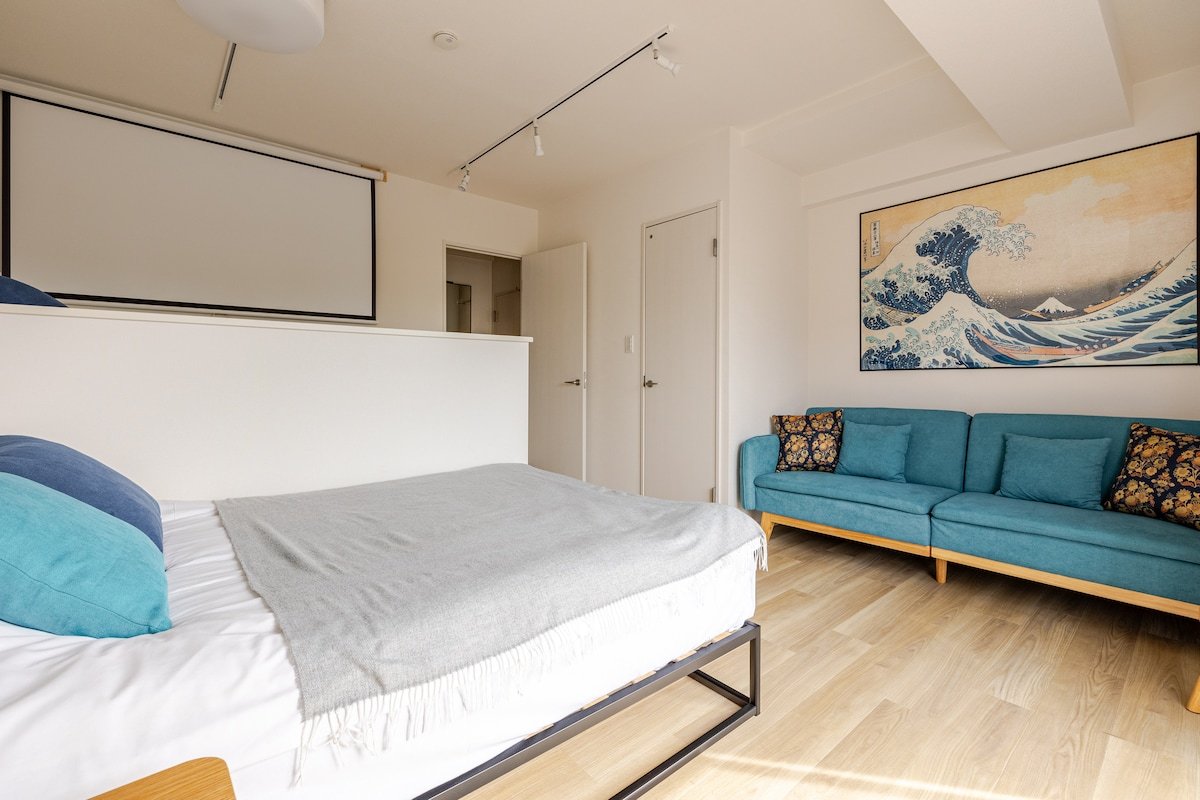 圧巻眺望バルコニー/ペントハウス・メゾネット/専用ジム付/88㎡/8名/メトロ駅徒歩5分/新宿10分 gallery image 5