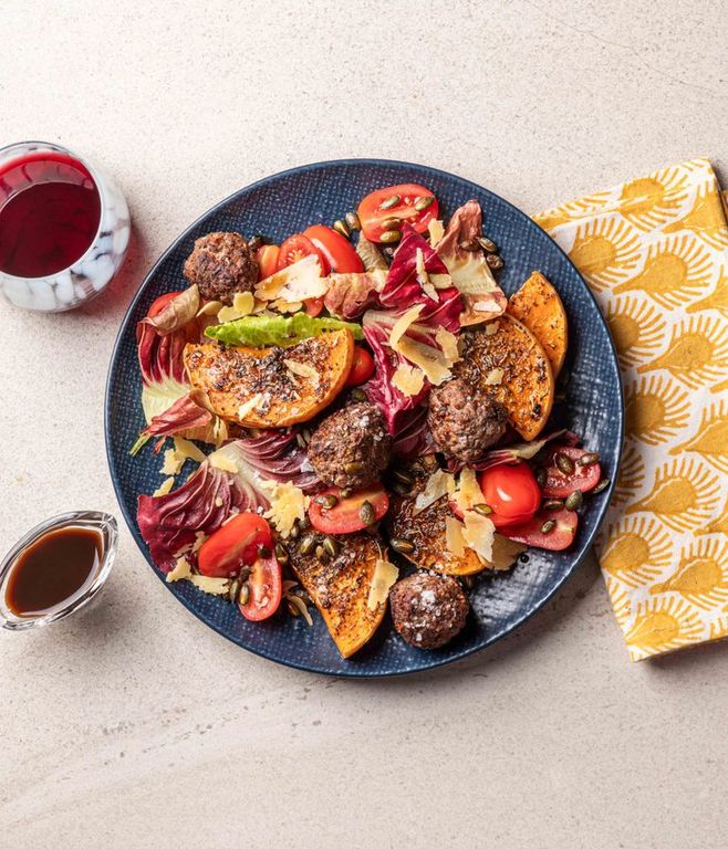 Photo of Beef Meatball & Tomato Salad