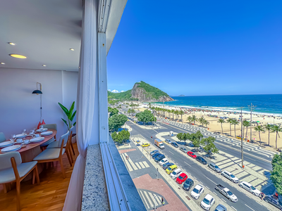 Copacabana Ocean view Apartment with 2 suites