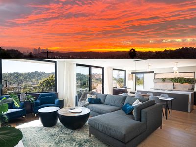 LA Hillside House dramatic views, super clean. 2BD