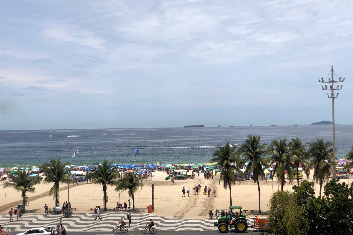Vista para o Mar, Leme no Reveillon/Carnaval