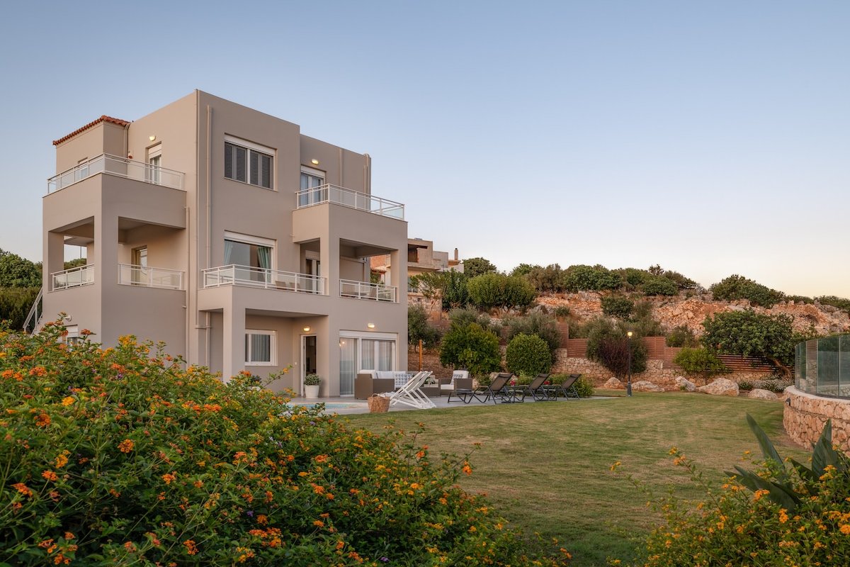 Anemolia Seaview Villa, Private Pool & Lush Garden gallery image 5