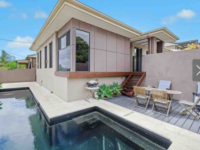 Flynn’s beach holiday house.