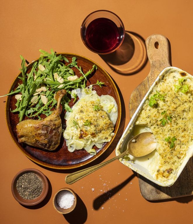 Photo of Duck Confit & Glorious Gratin