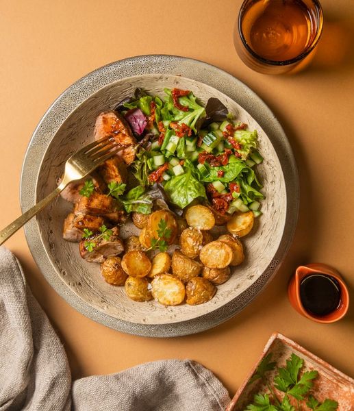 Photo of Pork Tenderloin & Roasted Garlic Sauce