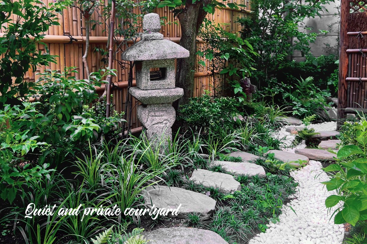 Charming Japanese Villa with Quiet, Private Garden