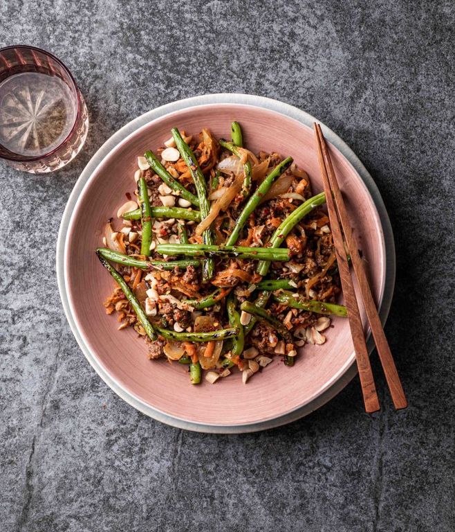 Photo of Ostrich & Green Bean Bowl