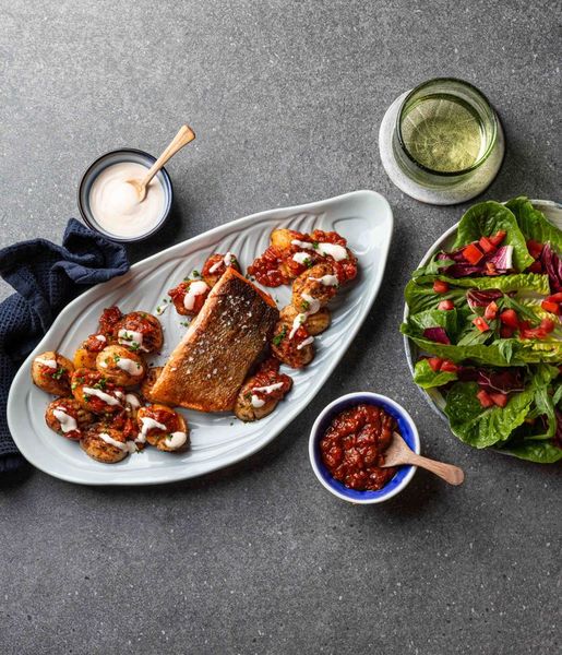 Photo of Trout & Patatas Bravas