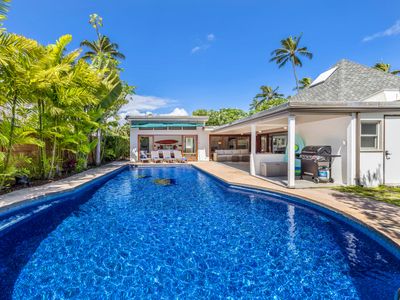 Lokomaika’i Kailua: Private Beach Access, Pool, AC