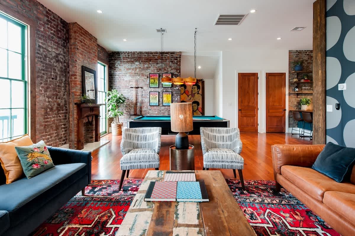 Designer Bohemian Loft on Iconic Magazine Street