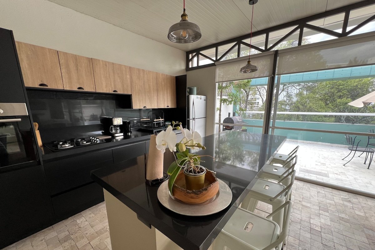 Condesa Penthouse huge roof terrace 100m from park gallery image 4