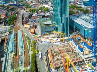 3 Bed Apt with Skyline Views in Central Manchester