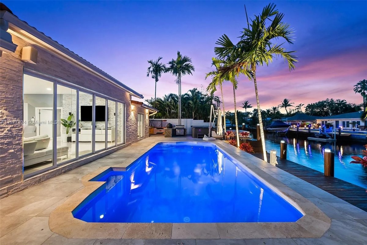 Modern – Heated pool – intercostal views