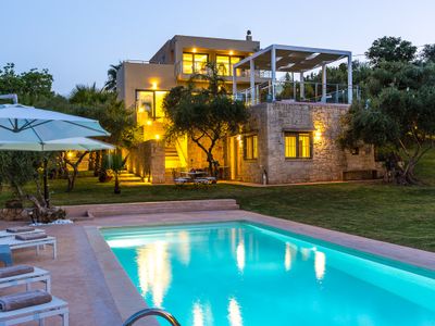 Villa Lefteris, Pool, Sea view, Gym, Luxury, Quiet