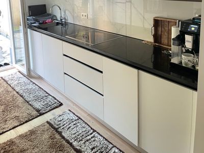 Three bedroom house, 2 floors, mini garden