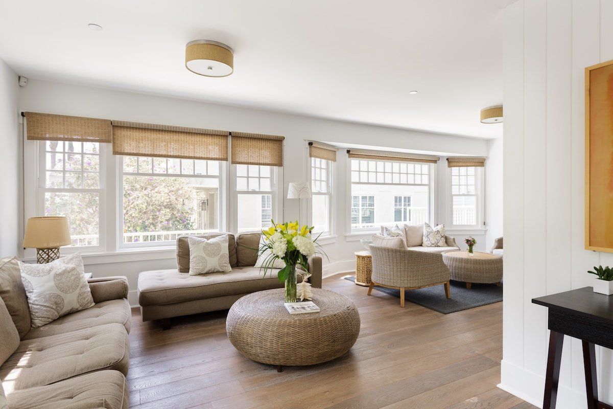 Bright & Charming Beach House Steps from Ocean gallery image 2