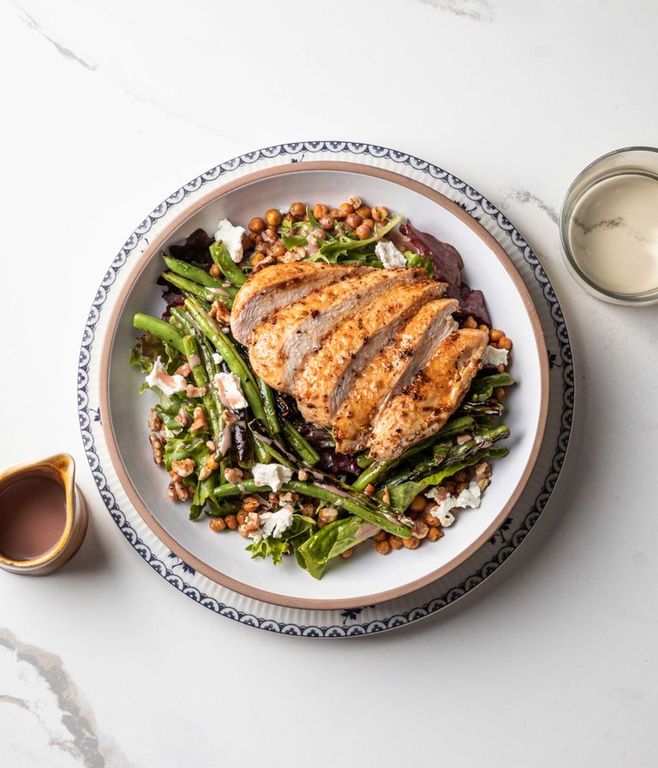 Photo of Mustard Blistered Beans & Chicken