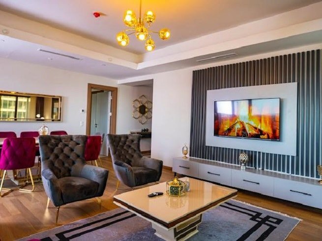 Ultra Lüks, 8 Kişi Kapasiteli, Geniş Balkonlu 4+1 gallery image 4