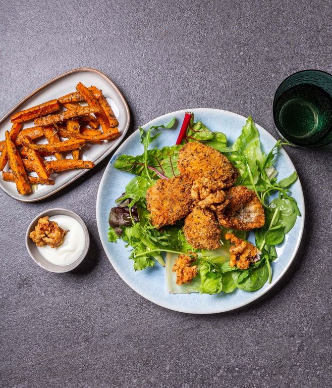 Photo of Lemon & Za’atar Crumbed Squid