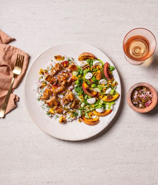Photo of Pork Belly & Charred Peach Salsa