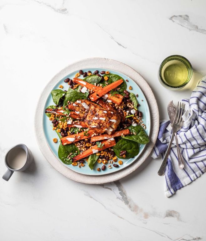 Photo of Spanish Chicken & Spicy Corn Salad