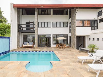 Casa Joá, bela vista panorâmica mar e montanhas.