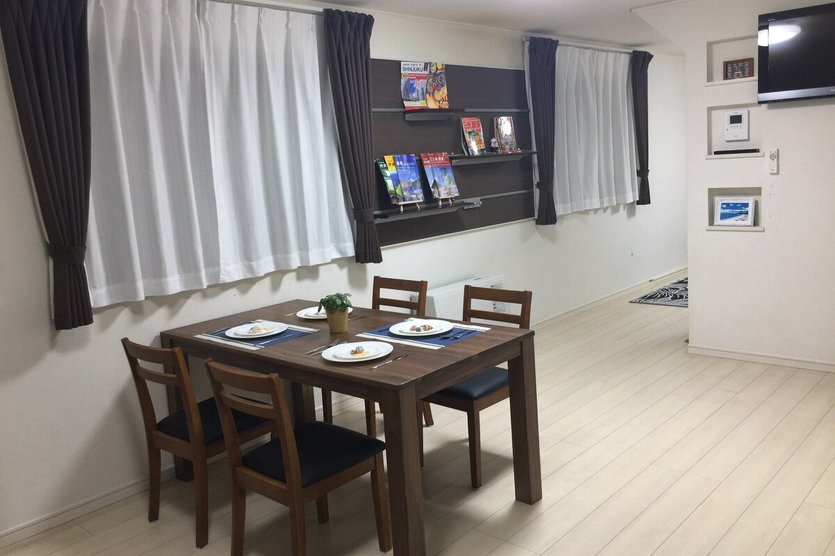 shinjuku4min 4room9bedvilla100㎡ 12ppl Freeparking gallery image 2