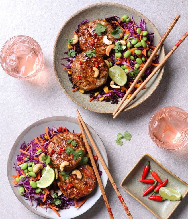 Photo of Trout Fish Cake Poke Bowl