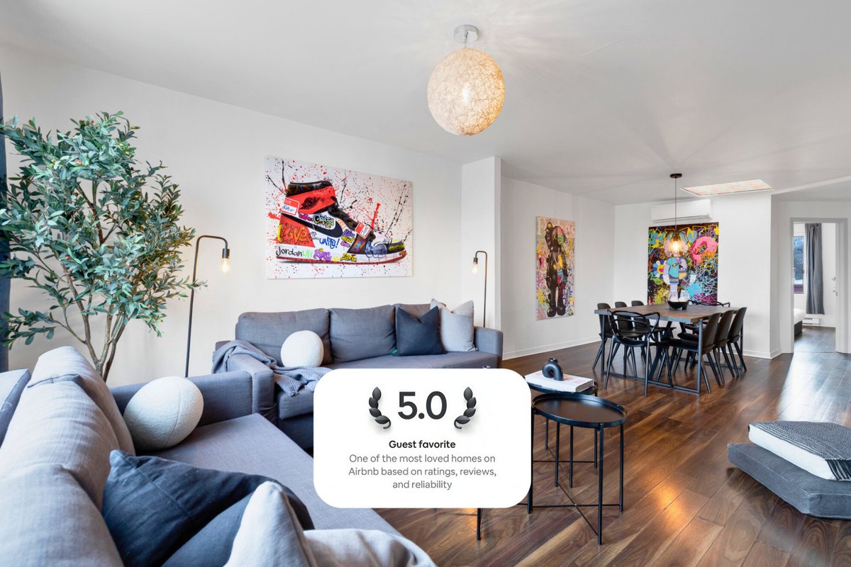 LiV MTL Soho-3 Spacious 2BR Suite + Rooftop MTL