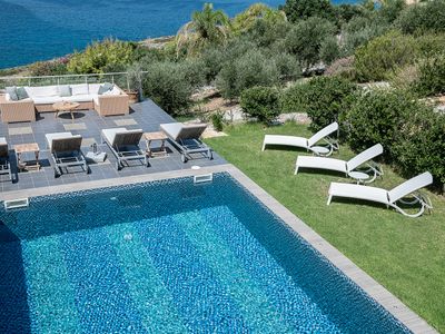 Emilia Vila Seafront View Sunset Beach Tennis Pool