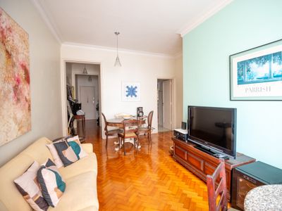 Ap de alto padrão em copa/ipa, 6 minutos da praia.