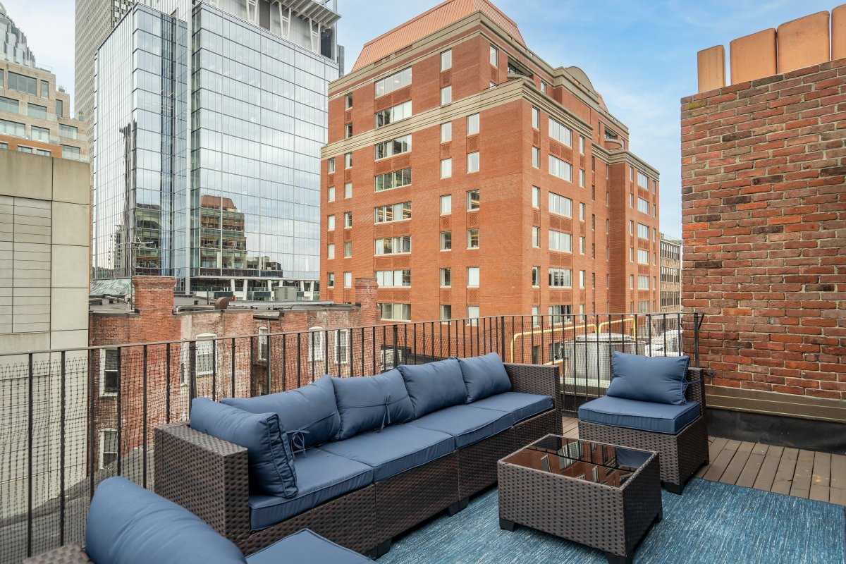 Penthouse, Parking, Private Deck, W/D, Back Bay!
