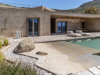 Homa pool villa 3 in Serifos Vagia beach