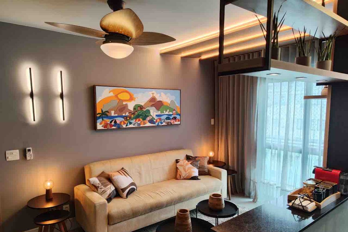 Ipanema Estilo, 2 suítes, praia, piscina, garagem