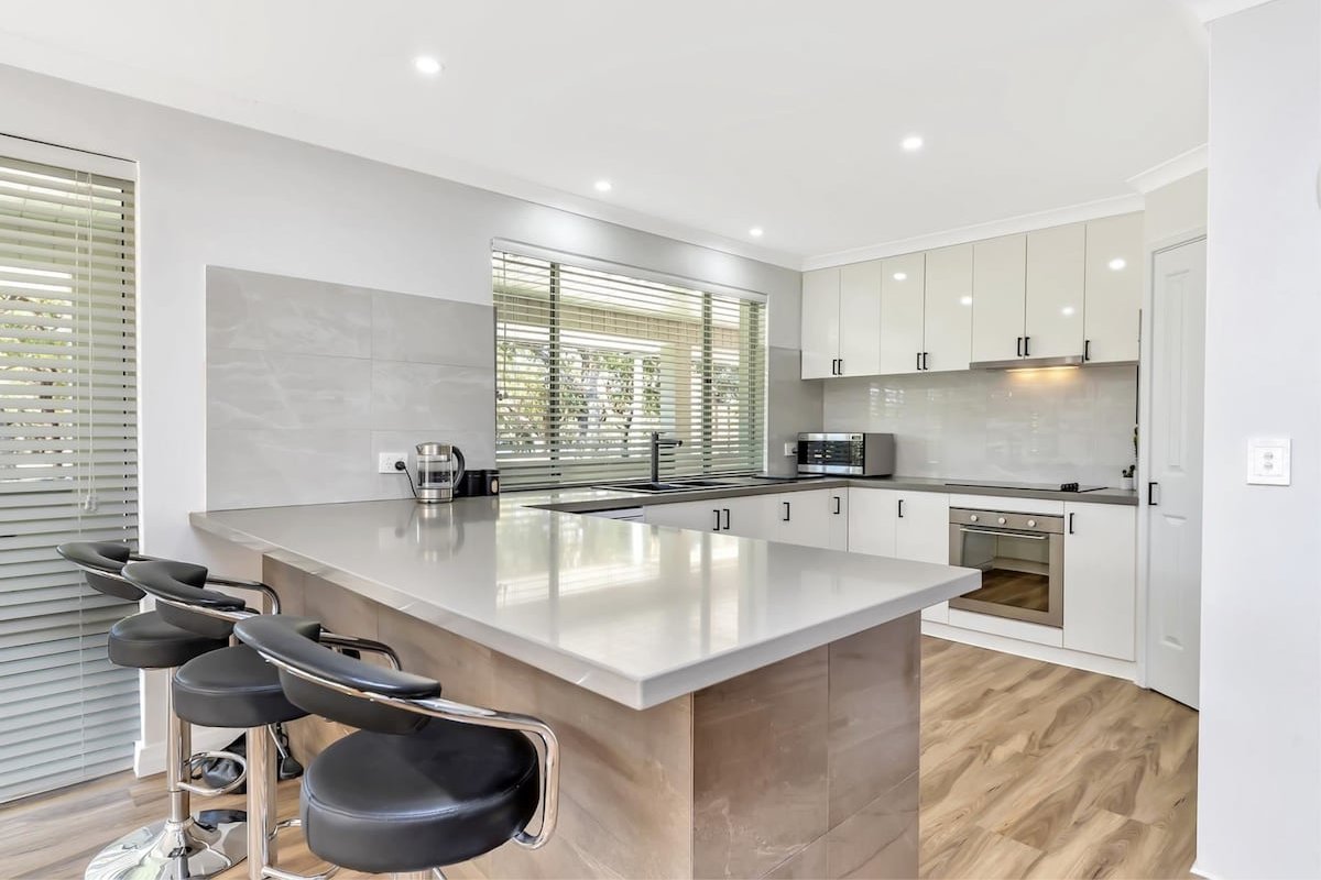 Absolute riverfront modern home, private jetty. gallery image 4