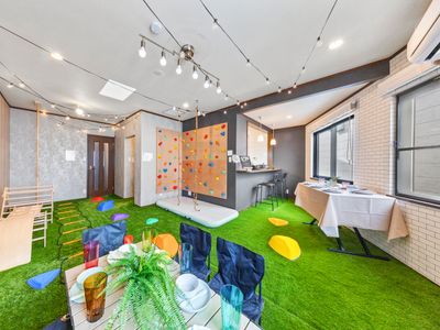 国立駅徒歩4分/親子で遊べる/ボルダリングや滑り台、ボールプール有り/ワンフロア（2階部分）(42)