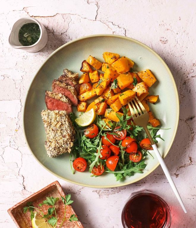 Photo of Almond-Crusted Rump